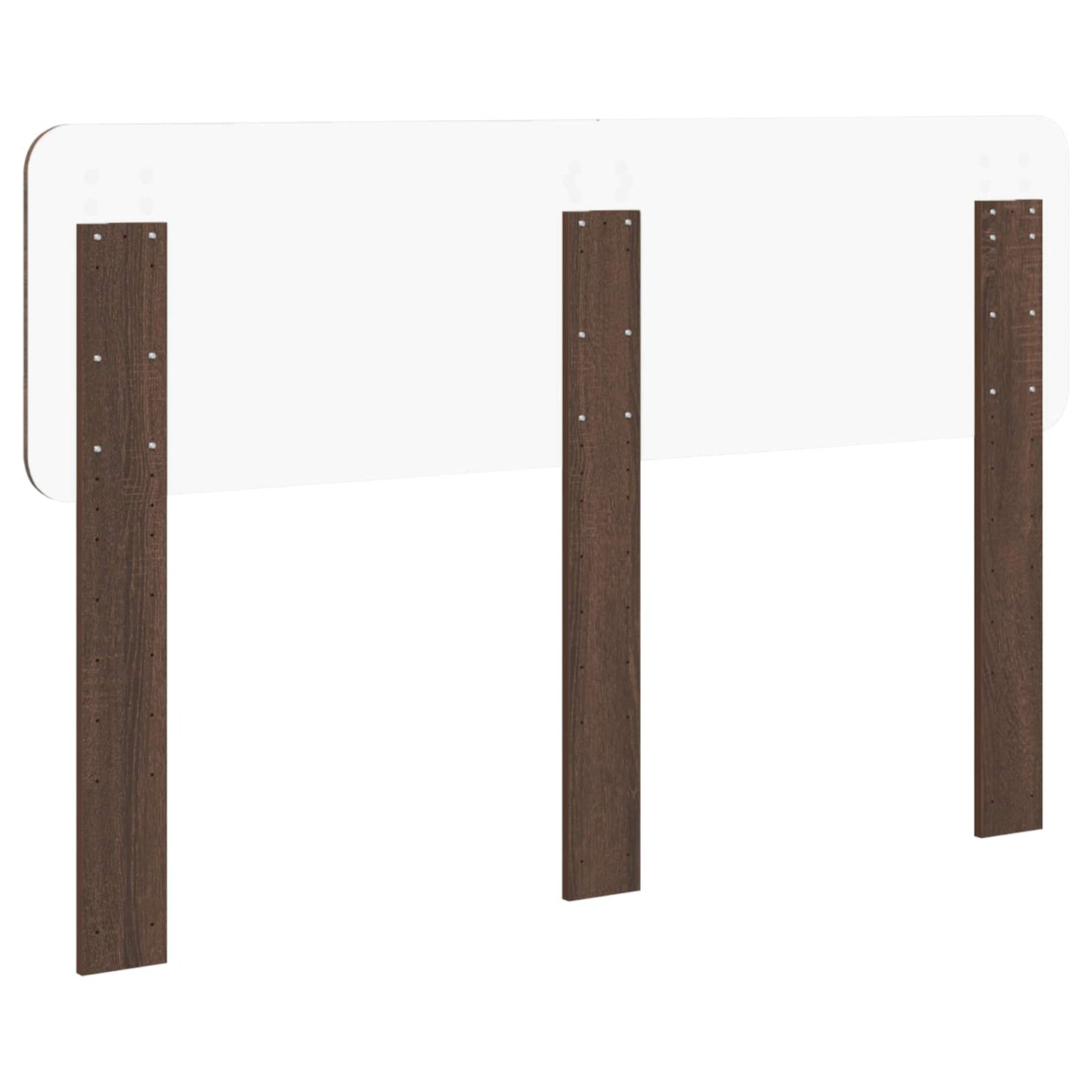 vidaXL Headboard Brown Oak Engineered wood 6