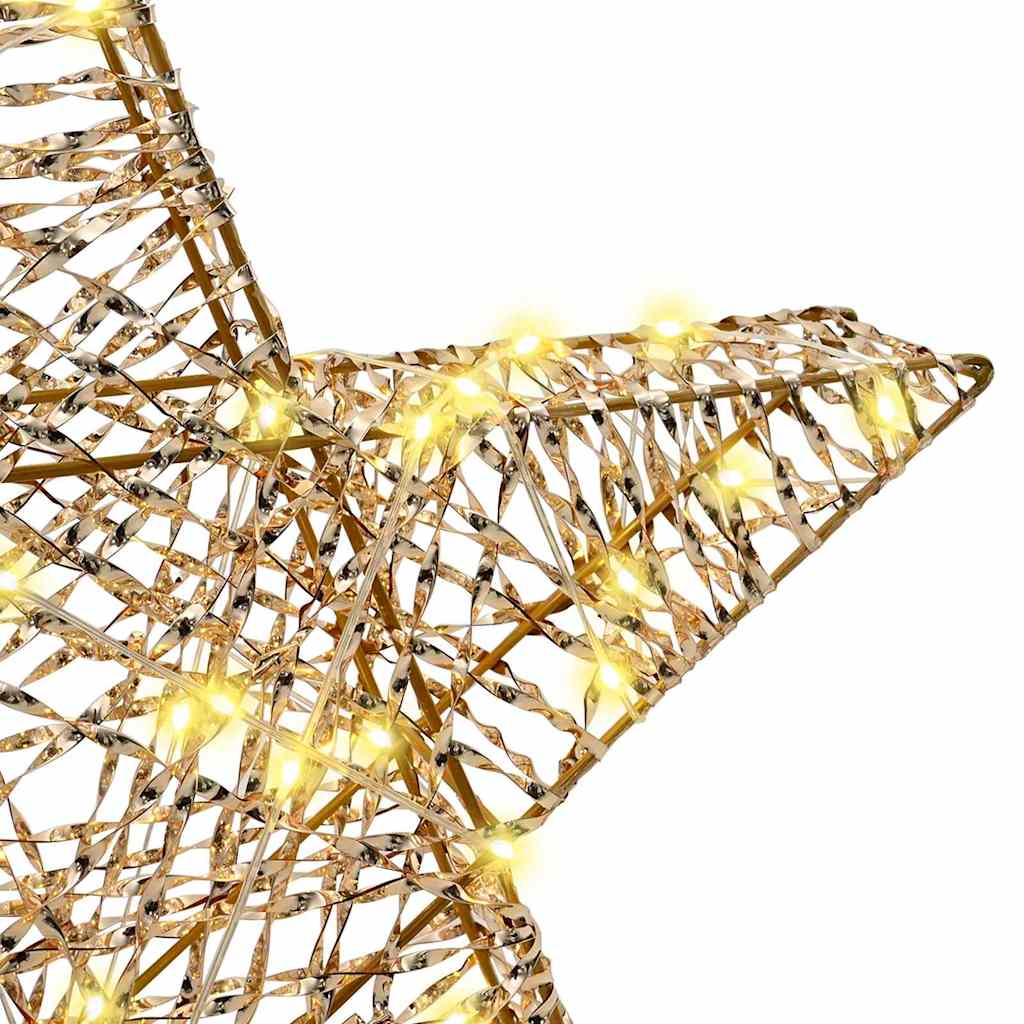 vidaXL 3D Star 50 LEDs Warm white 55 x 52.5 x 9 cm PET 6