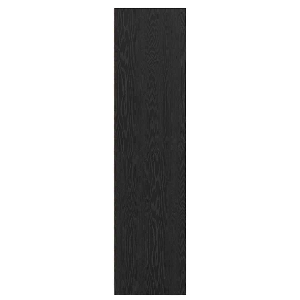 vidaXL Wardrobe Black Oak 50 x 30 x 200 cm Engineered Wood 6