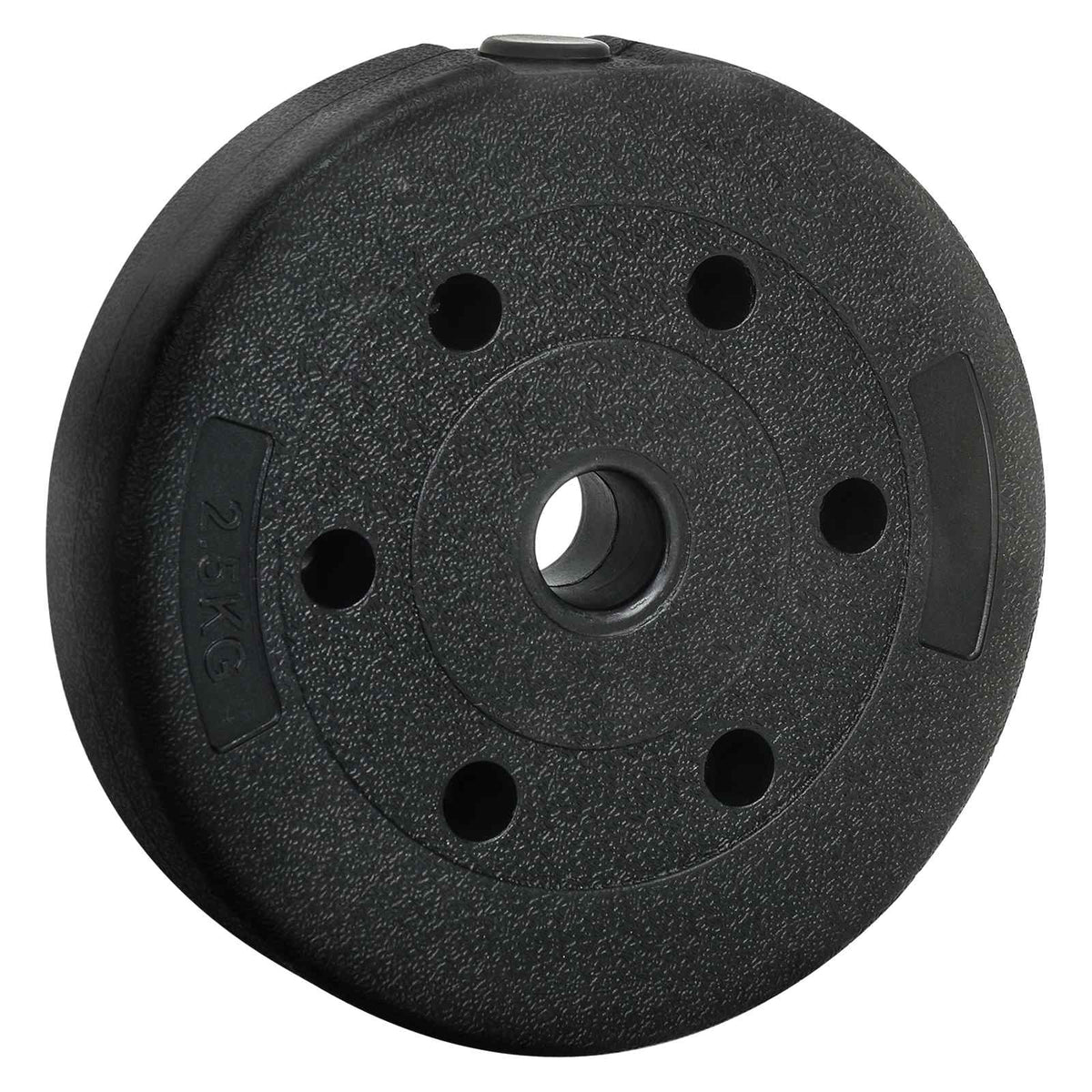 vidaXL 2-in-1 Dumbbell Set 30kg Black and Red 6
