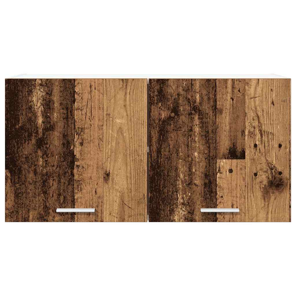 vidaXL Hanging Cabinet Old Wood 80 x 31 x 40 cm Engineered Wood 6