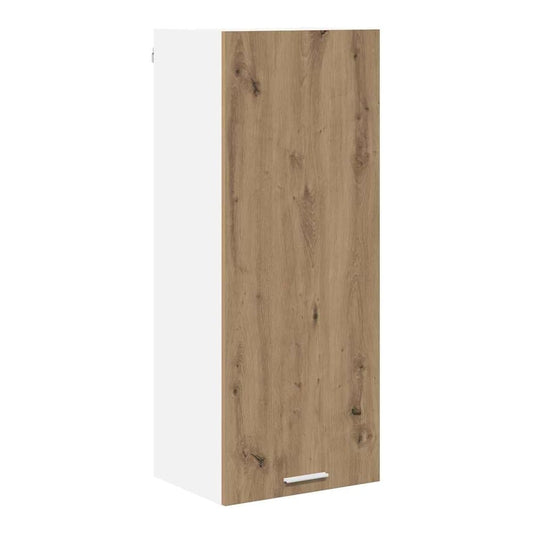 Kitchen Wall Cabinet "Lyon" 60x31x60 cm Artisan oak 1x hanging cabinet (1 door) 40 cm wide 40 cm high–1x hanging cabinet (2 shelves) 40 cm 1x hanging cabinet (1 door) 40 cm wide 100 cm high