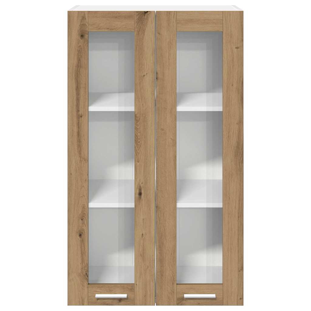 vidaXL Hanging Cabinet Artisan Oak 60 x 31 x 100 cm Engineered Wood 6