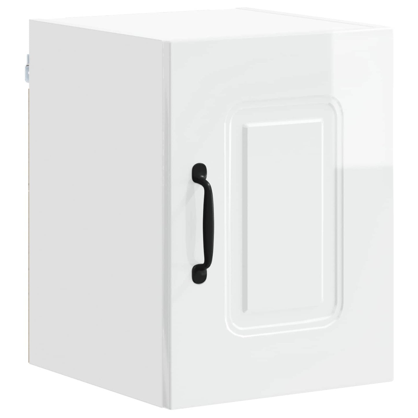 vidaXL Dishwasher Panel Kalmar 2 pcs High Gloss White Engineered Wood 6