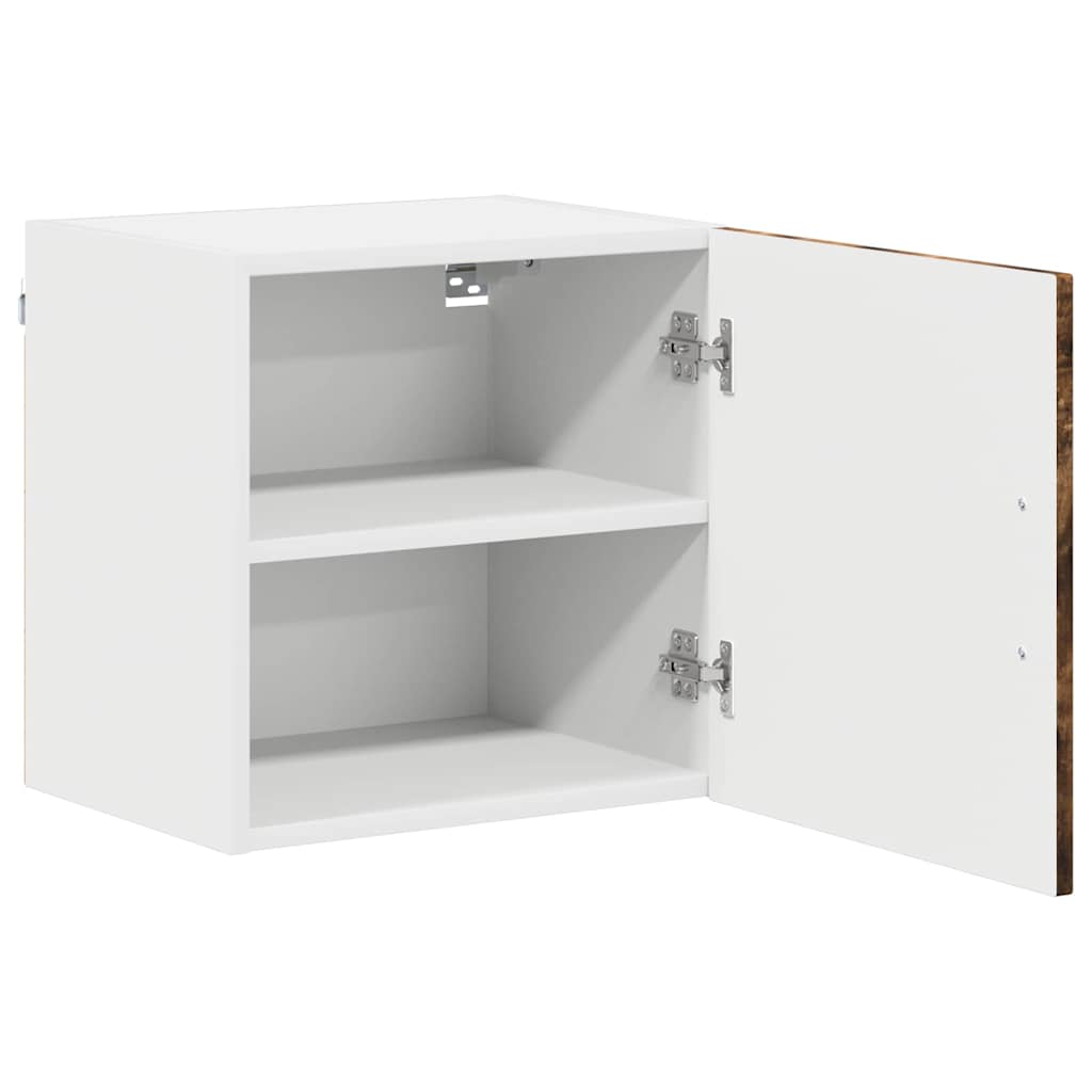 vidaXL Dishwasher Panel Kalmar 2 pcs Smoked Oak Engineered Wood 6