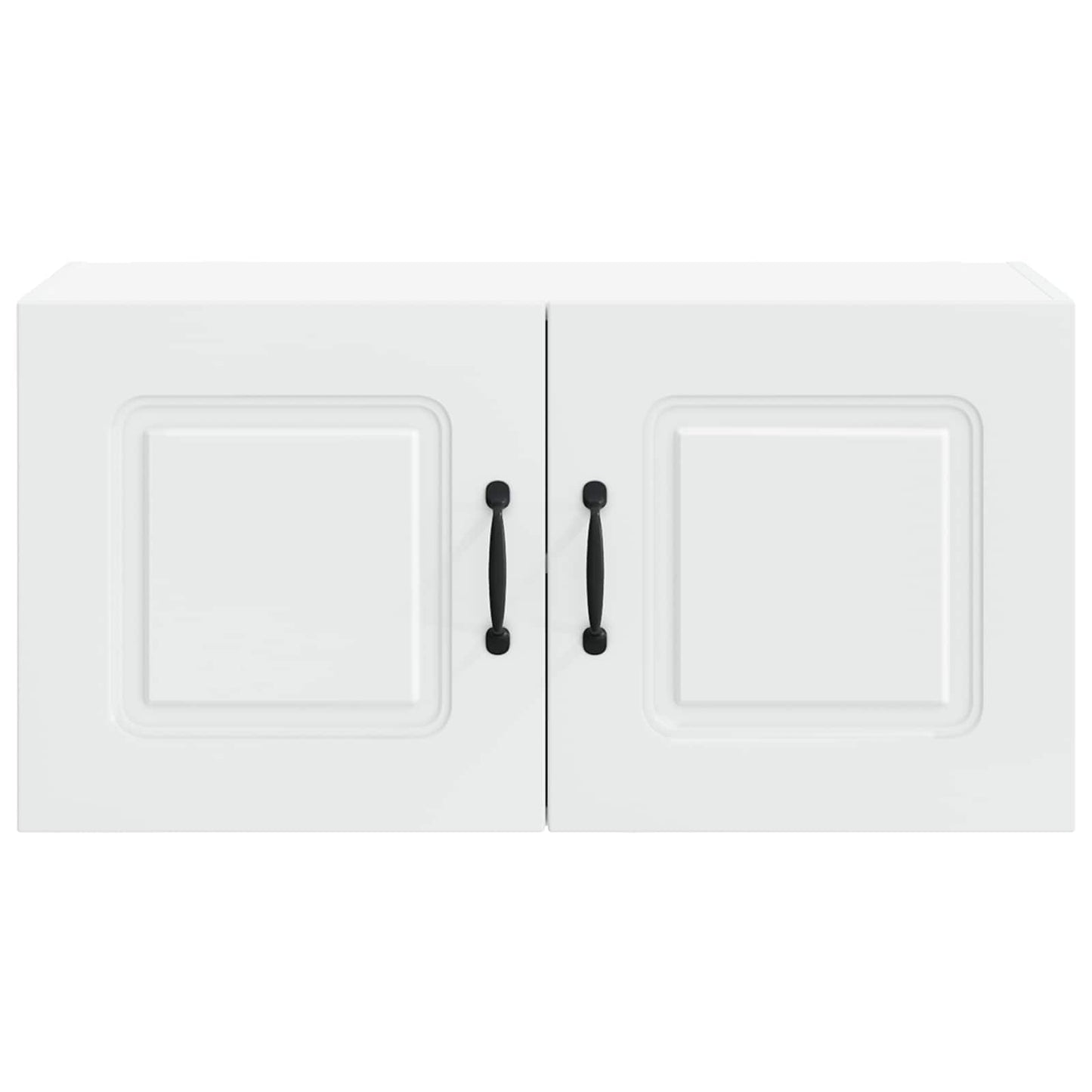 vidaXL Dishwasher Panel Kalmar White 80 x 31 x 40 cm Engineered Wood 6