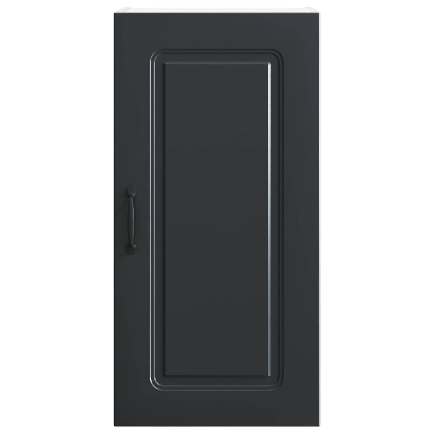 vidaXL Dishwasher Panel Kalmar Black 40 x 31 x 80 cm Engineered Wood 6