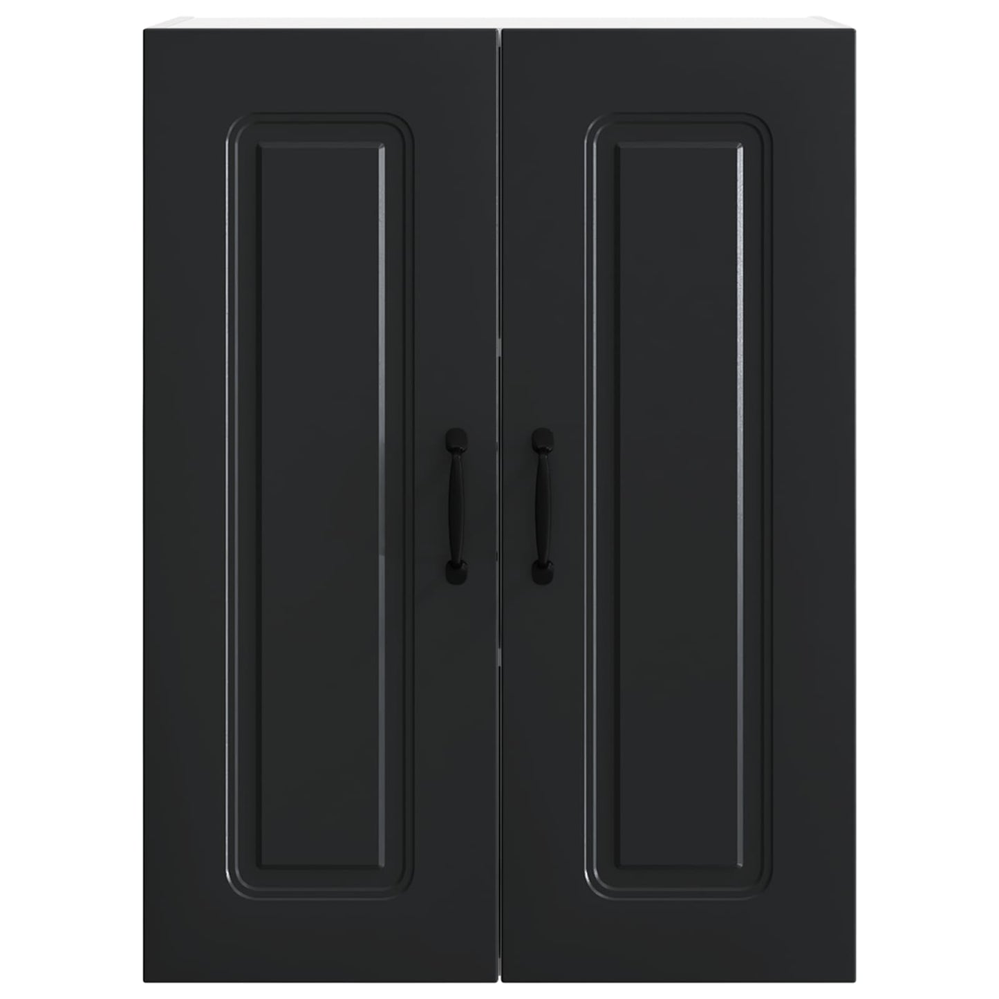vidaXL Dishwasher Panel Kalmar Black 60 x 31 x 80 cm Engineered Wood 6