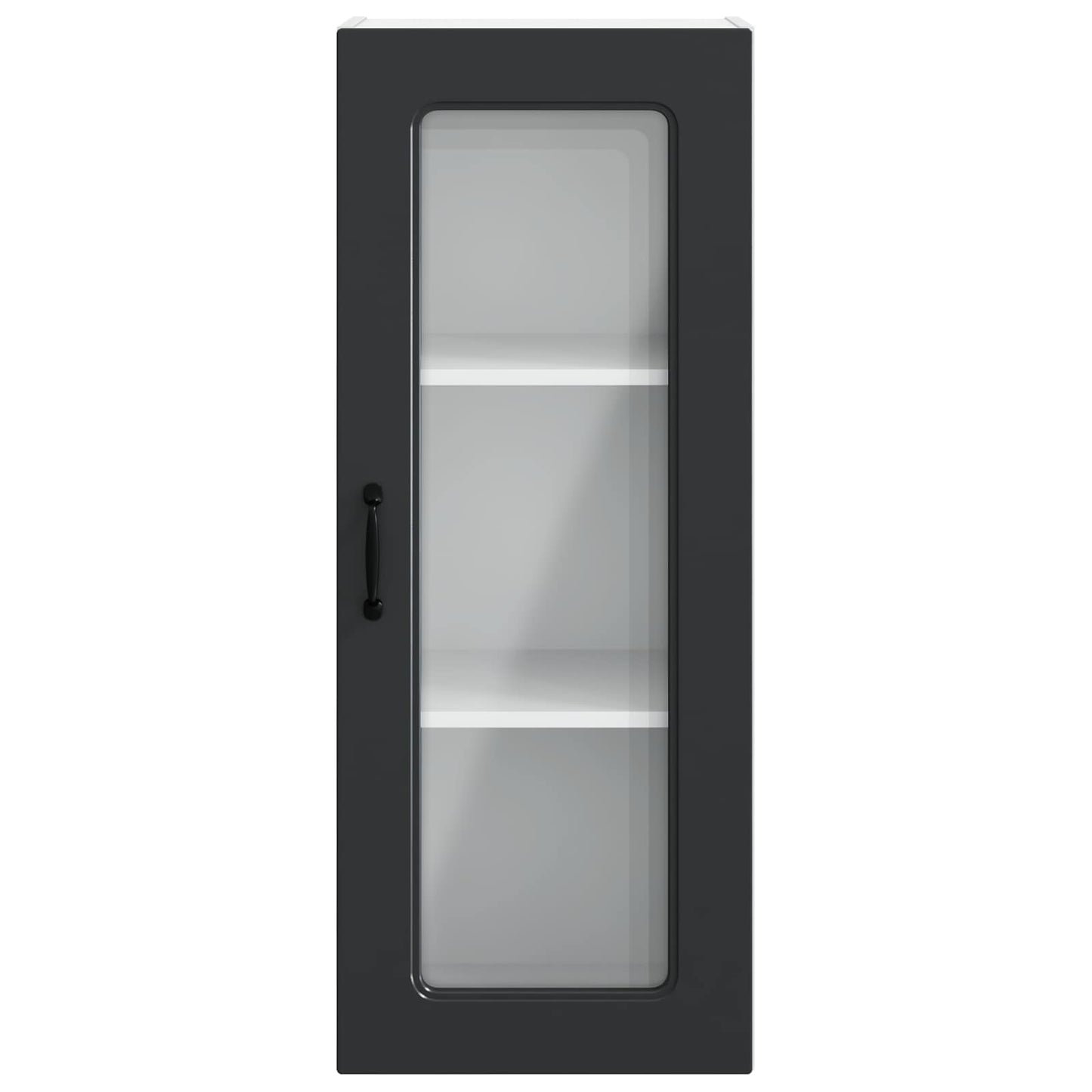 vidaXL Dishwasher Panel Kalmar Black 40 x 31 x 100 cm Engineered Wood 6