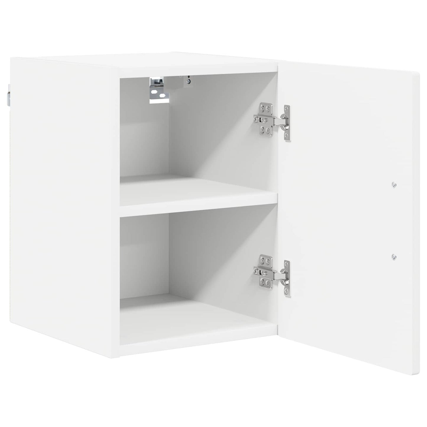 vidaXL Wall Cabinet LUCCA 2 pcs White Engineered Wood 6