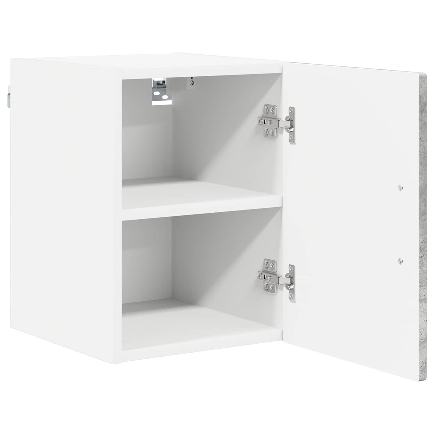 vidaXL Wall Cabinet LUCCA 2 pcs Concrete Grey Engineered Wood 6