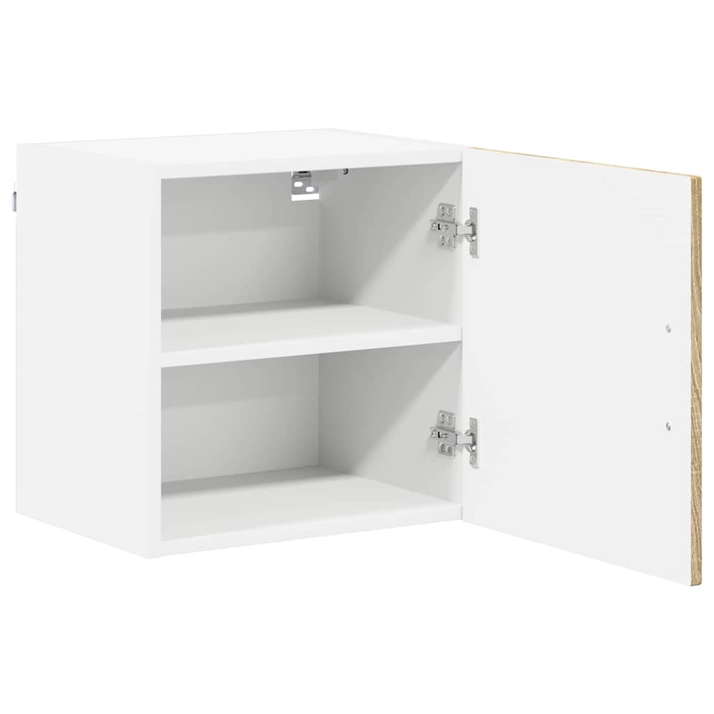 vidaXL Wall Cabinet LUCCA 2 pcs Sonoma Oak Engineered Wood 6