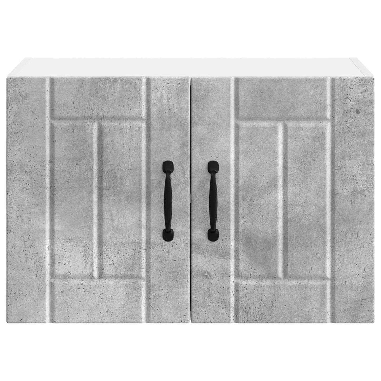 vidaXL Wall Cabinet LUCCA Concrete Grey 60 x 31 x 40 cm 6