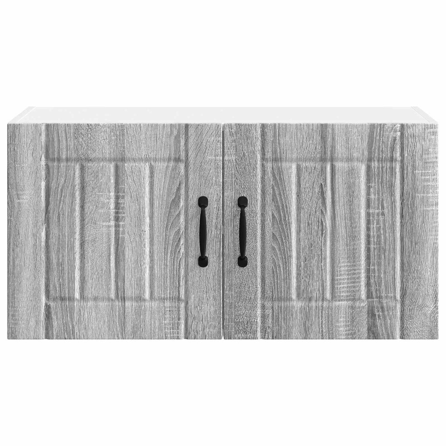 vidaXL Wall Cabinet LUCCA Grey Sonoma 80 x 31 x 40 cm Engineered Wood 6