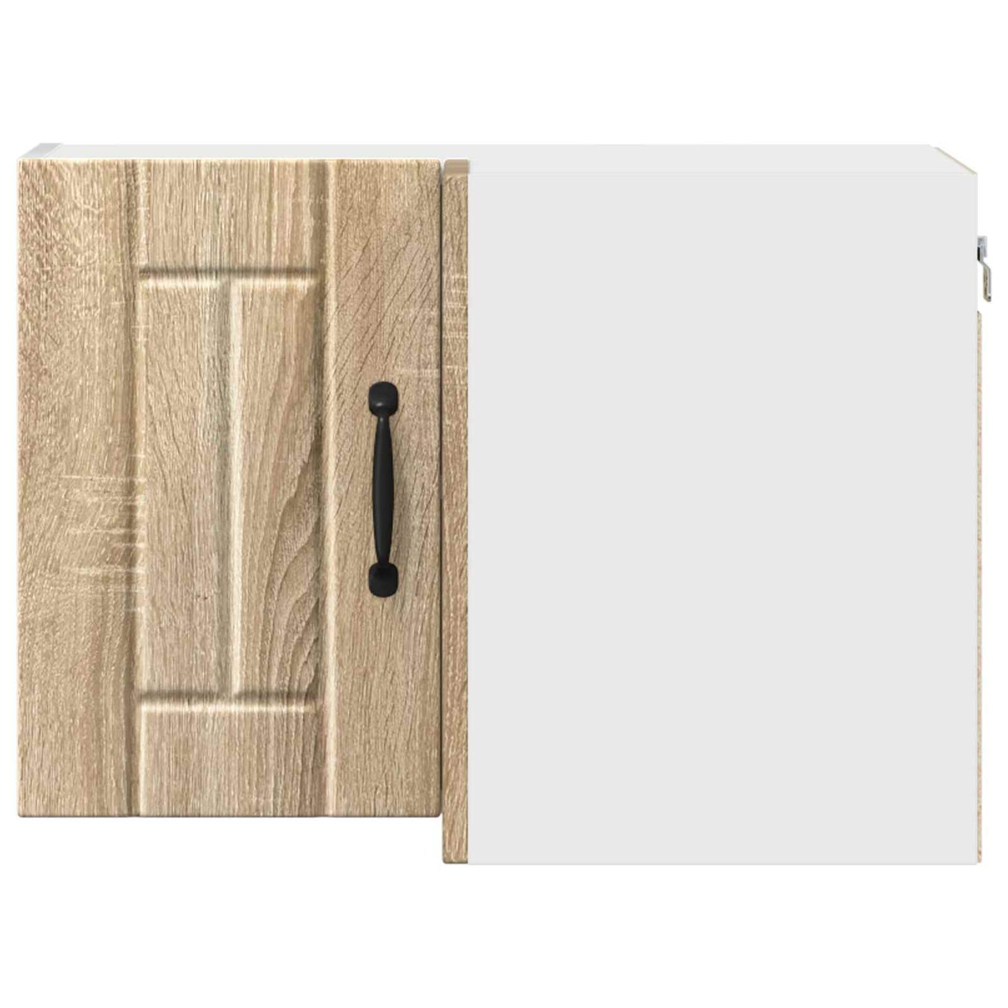 vidaXL Wall Corner Cabinet LUCCA Sonoma Oak 57 x 57 x 40 cm 6