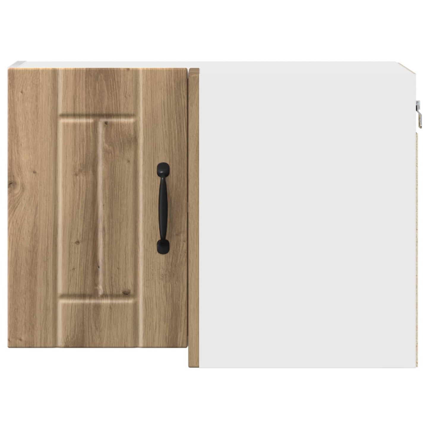 vidaXL Wall Corner Cabinet LUCCA Artisan Oak 57 x 57 x 40 cm 6