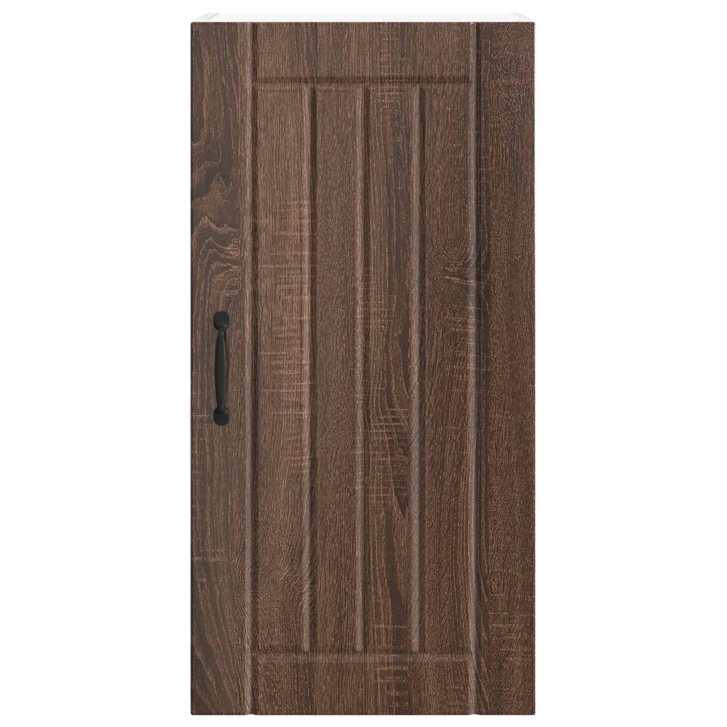 vidaXL Wall Cabinet LUCCA Brown Oak 40 x 31 x 80 cm Engineered Wood 6