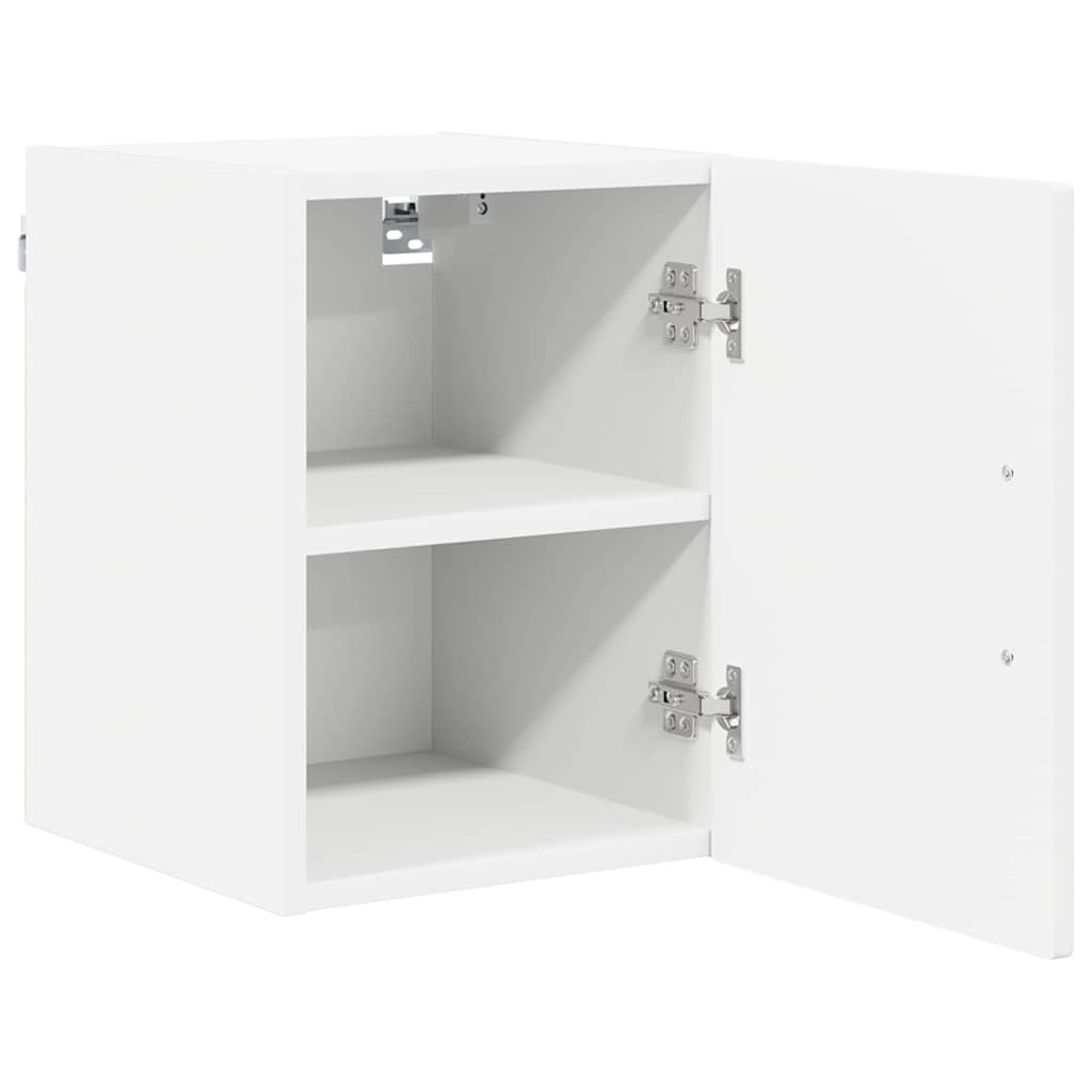 vidaXL Wall Cabinet PORTO 2 pcs White Engineered Wood 6