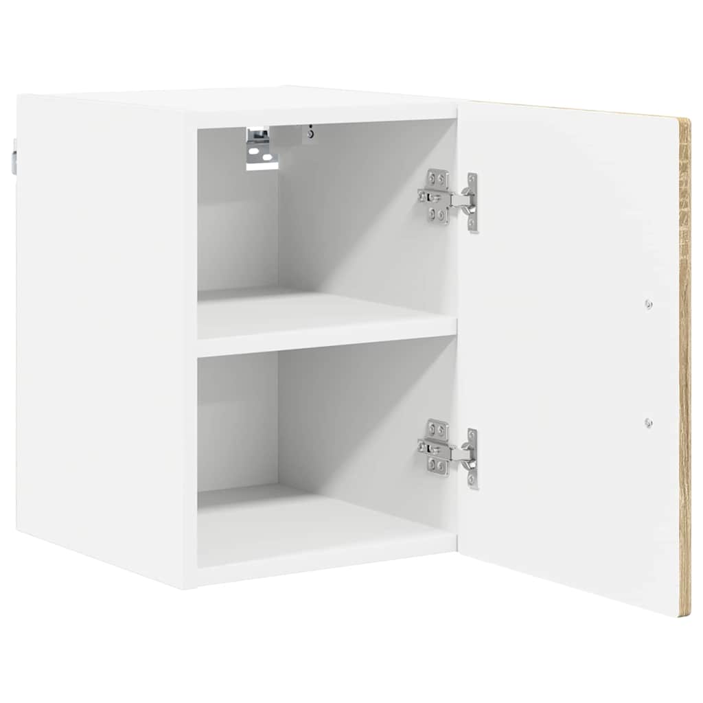 vidaXL Wall Cabinet PORTO 2 pcs Sonoma Oak Engineered Wood 6