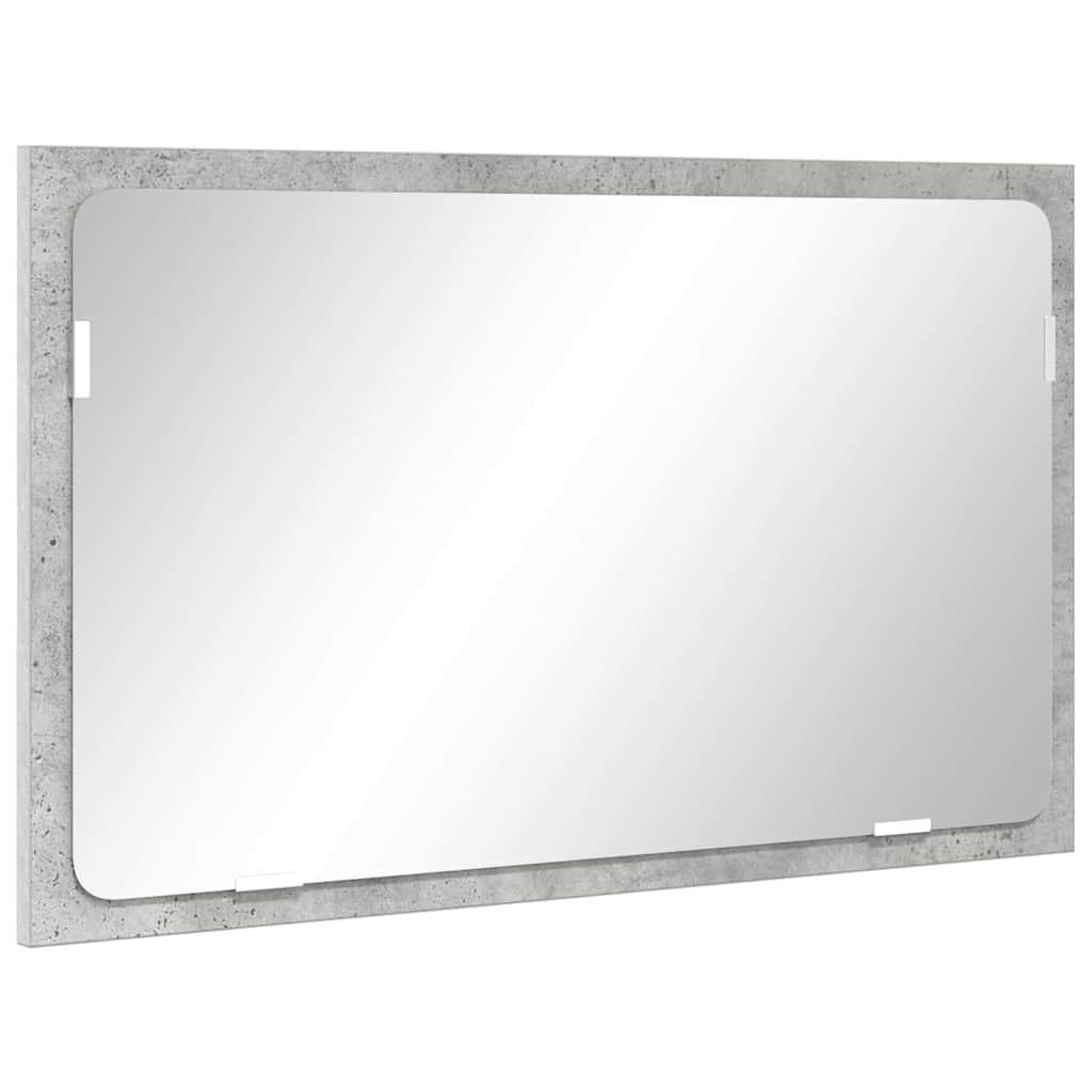 vidaXL Bathroom Furniture Set Concrete Grey 60 x 38.3 x 45 cm 6