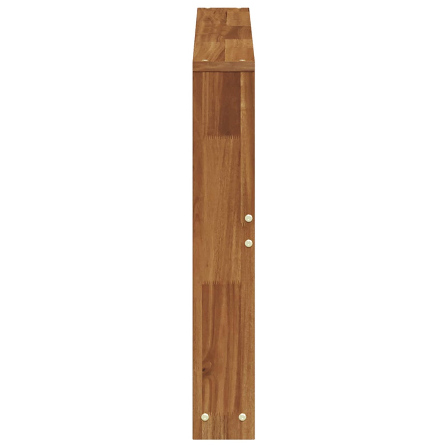vidaXL Armrest 2 pcs Natural 78.5 x 10 x 61 cm Solid Acacia Wood 6