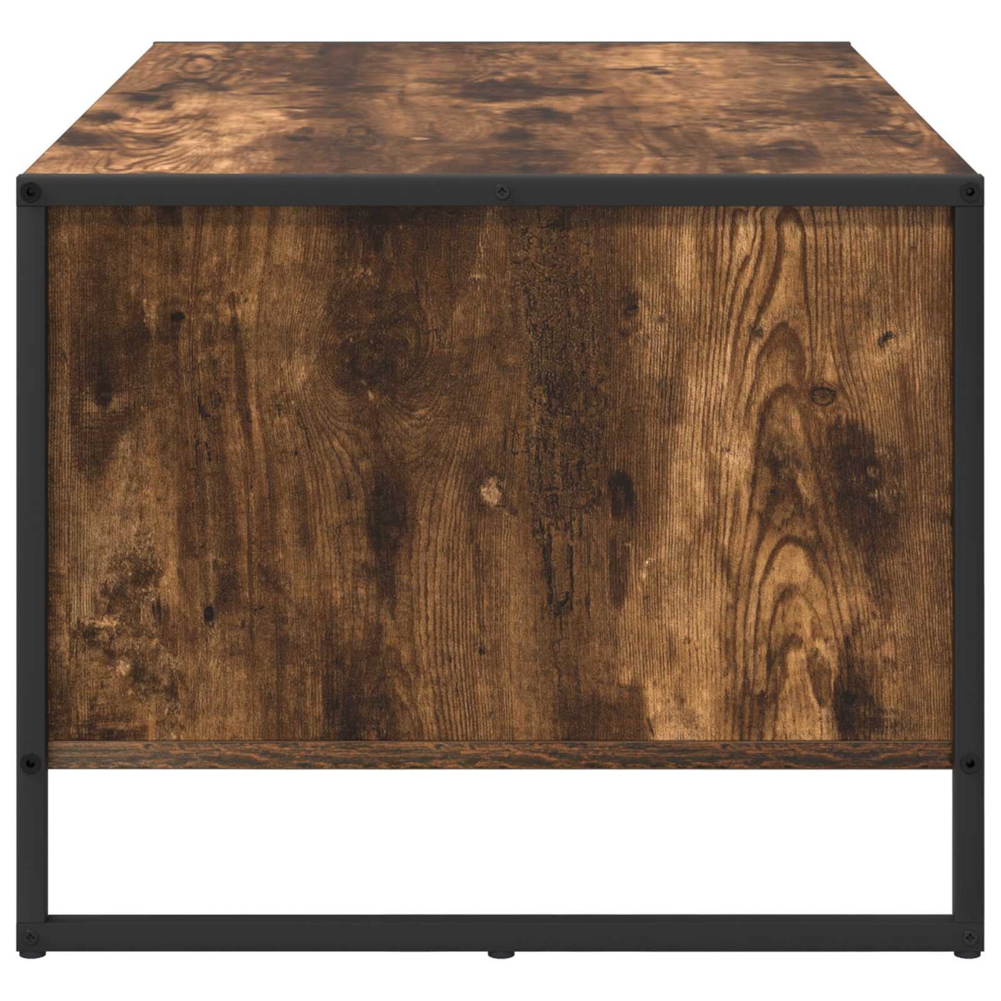 vidaXL Coffee Table Smoke Oak 80 x 50 x 40 cm Engineered Wood 6