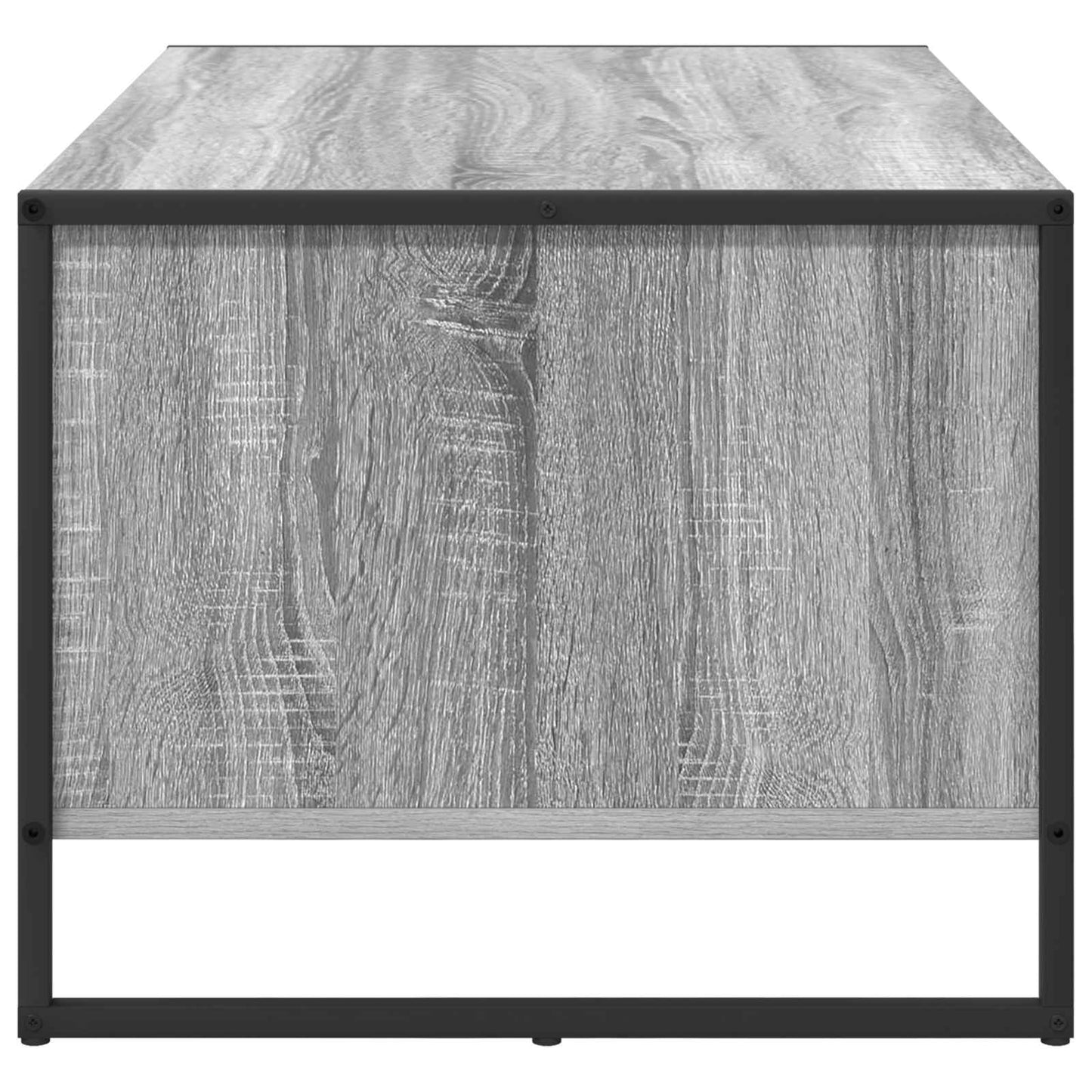 vidaXL Coffee Table Grey Sonoma 80 x 50 x 40 cm Engineered Wood 6