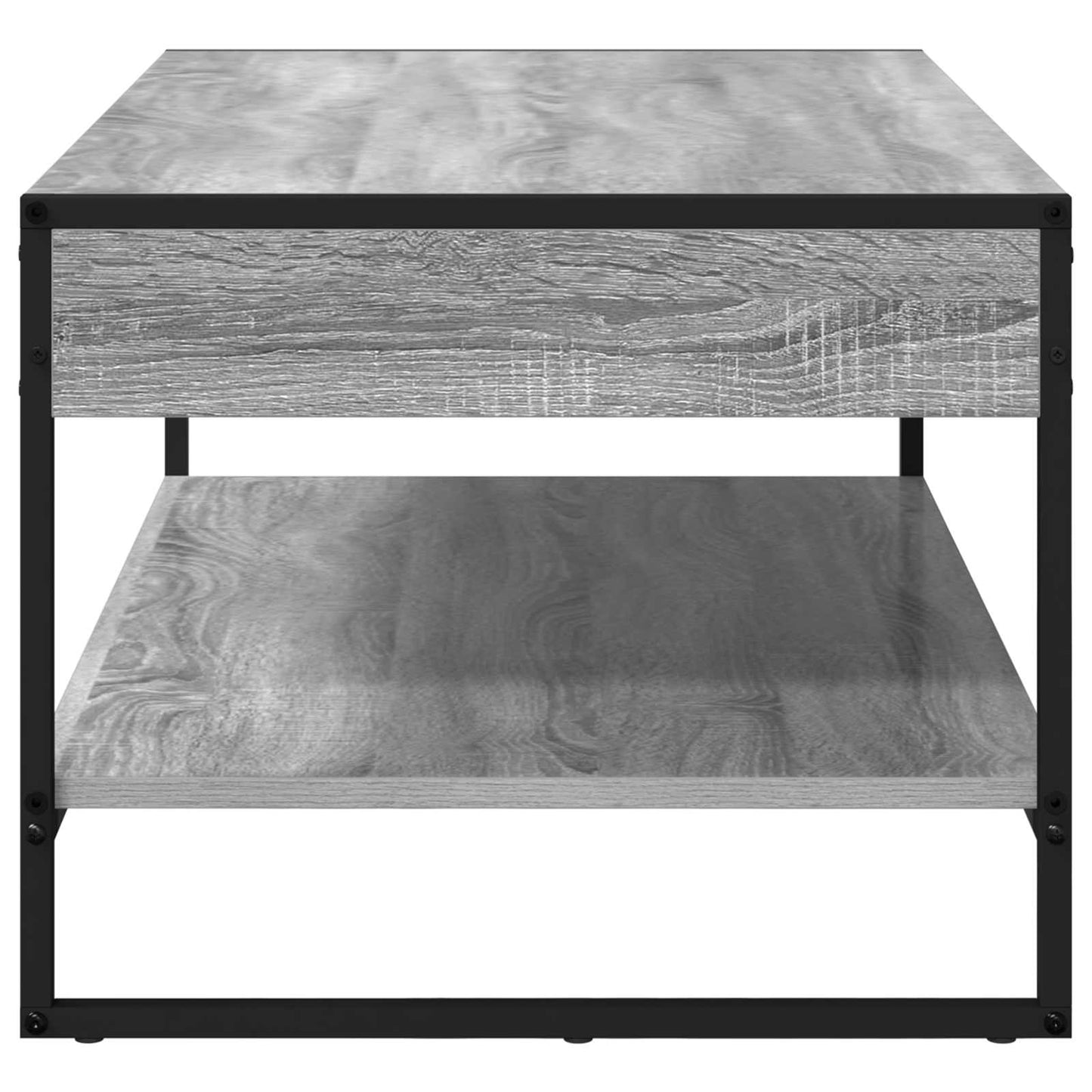 vidaXL Coffee Table Grey Sonoma 80 x 50 x 40 cm Engineered Wood 6