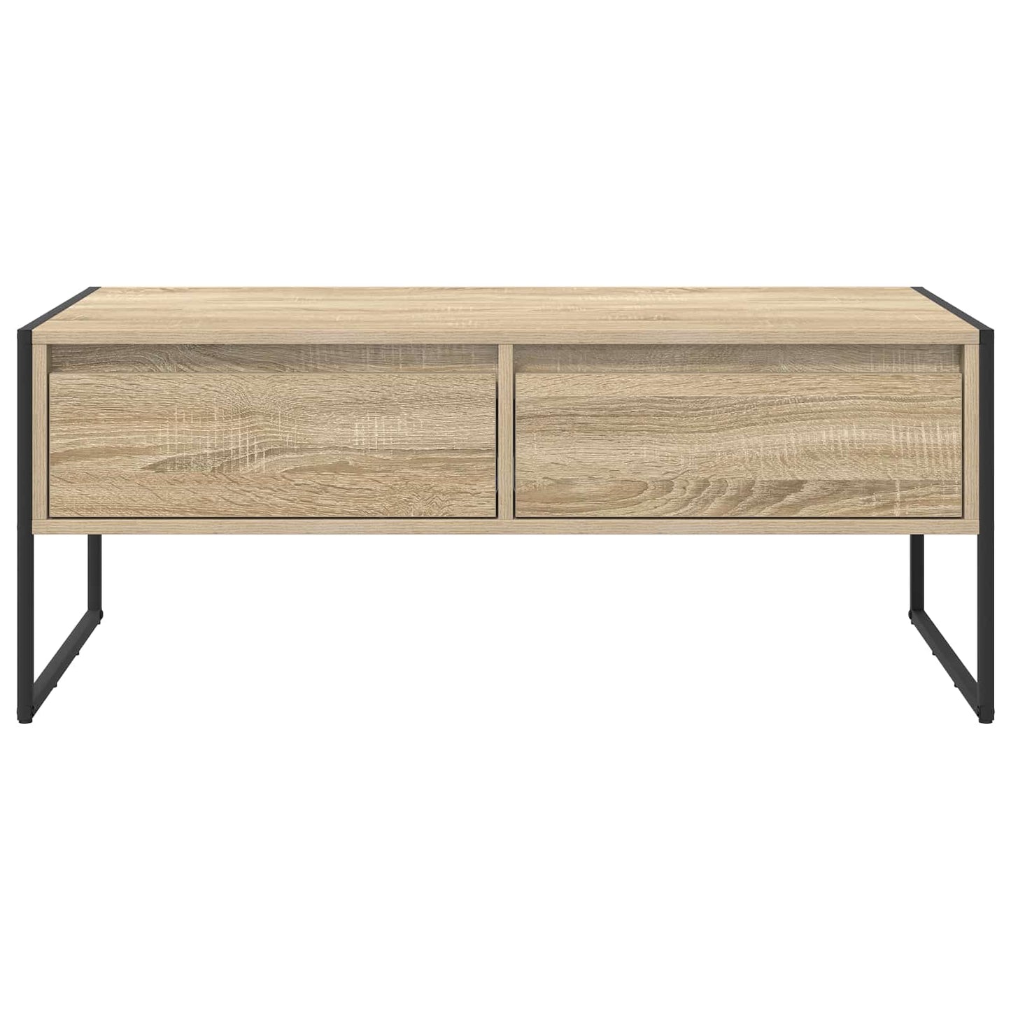 vidaXL Coffee Table Sonoma 100 x 46 x 40 cm Engineered Wood 6