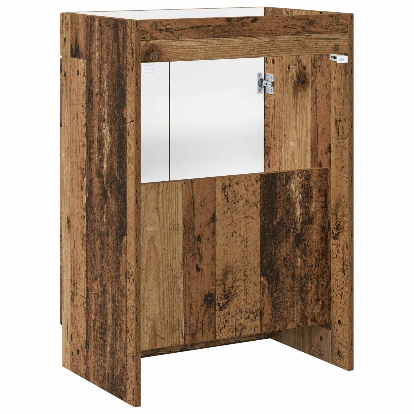 vidaXL Bathroom under Sink Cabinet Old Wood 56 x 37.5 x 81 cm 6