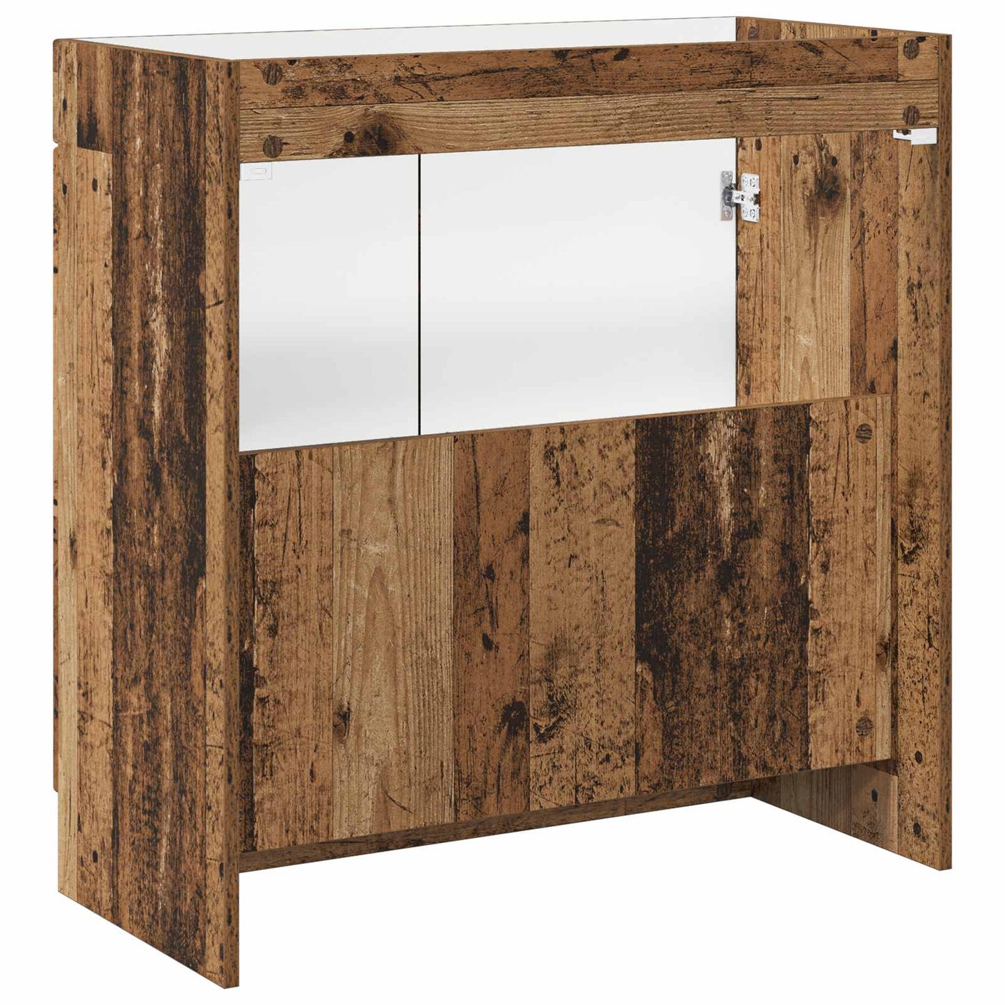 vidaXL Bathroom under Sink Cabinet Old Wood 56 x 37.5 x 81 cm 6