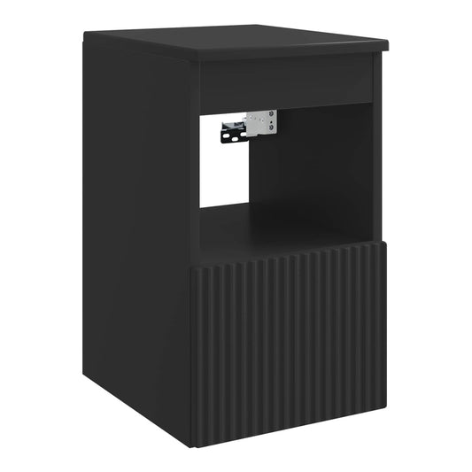 Bathroom Cabinet Engineered Wood 30 x 44.5 x 50 cm Black