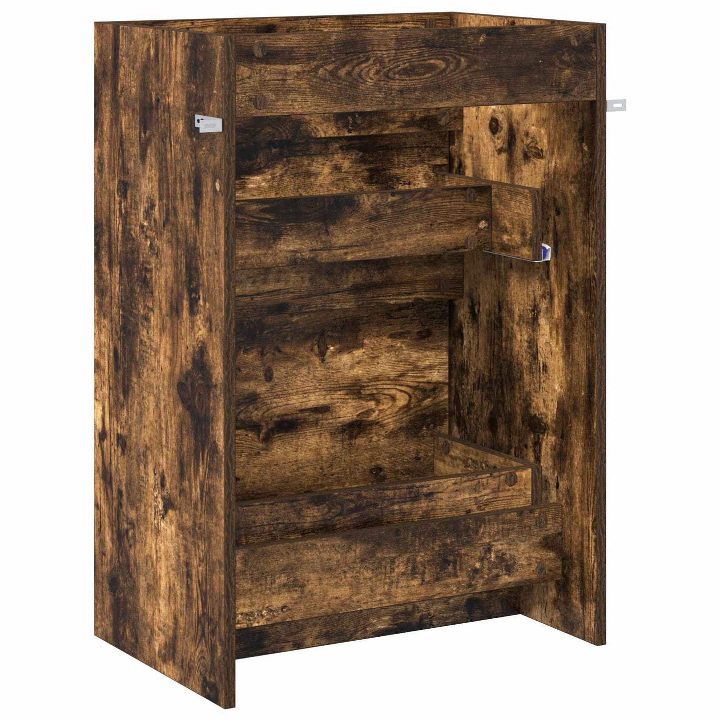 vidaXL Bathroom Under Sink Cabinet Smoked Oak 56 x 37.5 x 81 cm 6
