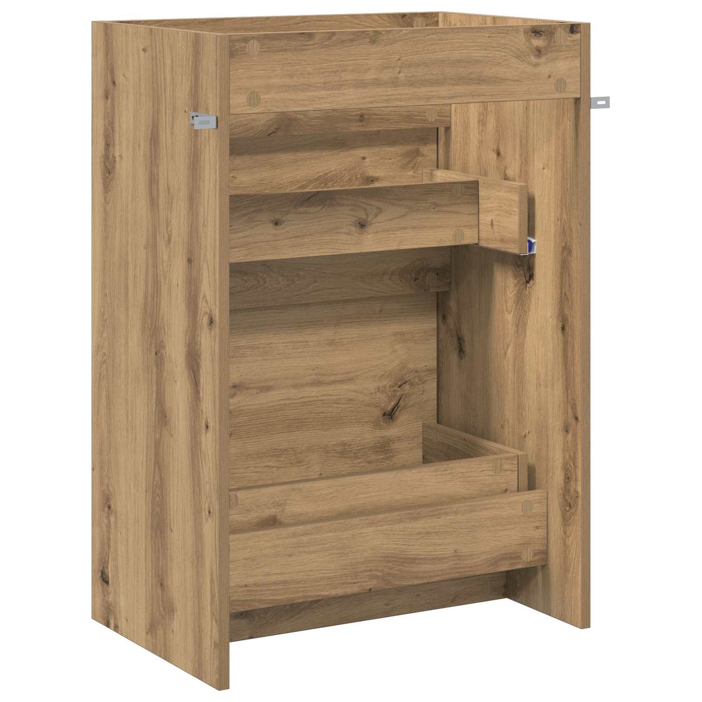 vidaXL Bathroom Under Sink Cabinet Artisan Oak 56 x 37.5 x 81 cm 6