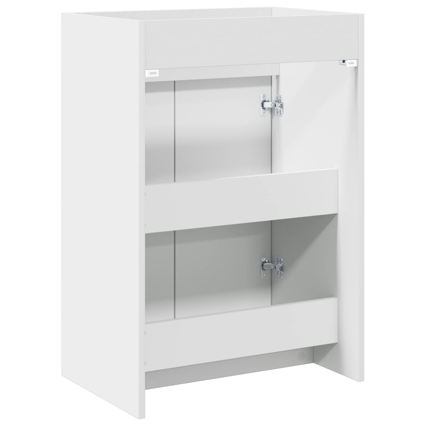 vidaXL Bathroom Under Sink Cabinet White 56 x 37.5 x 81 cm 6