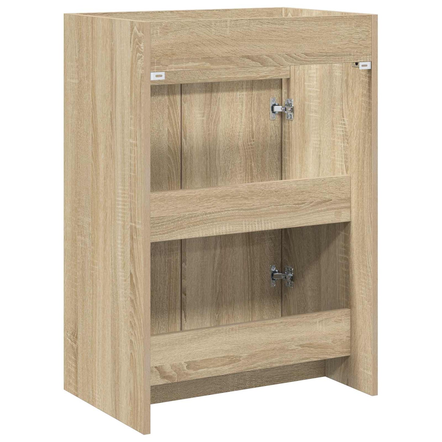 vidaXL Bathroom Under Sink Cabinet Sonoma Oak 56 x 37.5 x 81 cm 6