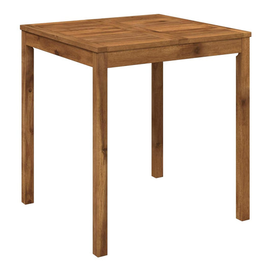 Garden Dinner Table Natural 70 cm 68.5 cm