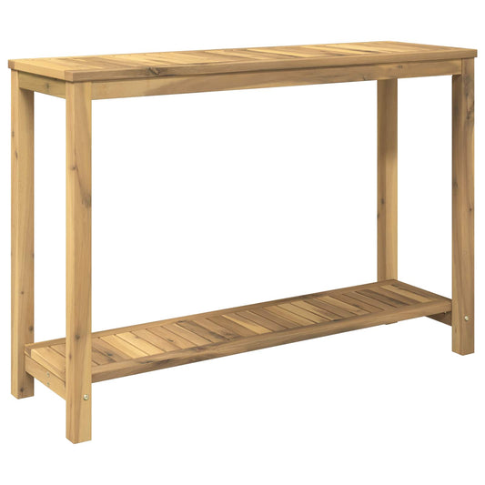 vidaXL Garden Console Table Whitewash 108.5 x 35 x 75 cm 2