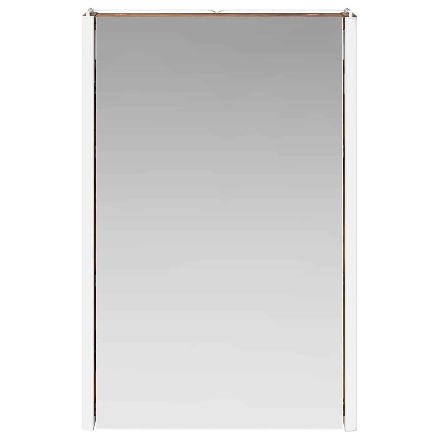 vidaXL Bathroom Mirror Cabinet Smoked Oak 33 x 11.5 x 50 cm 6