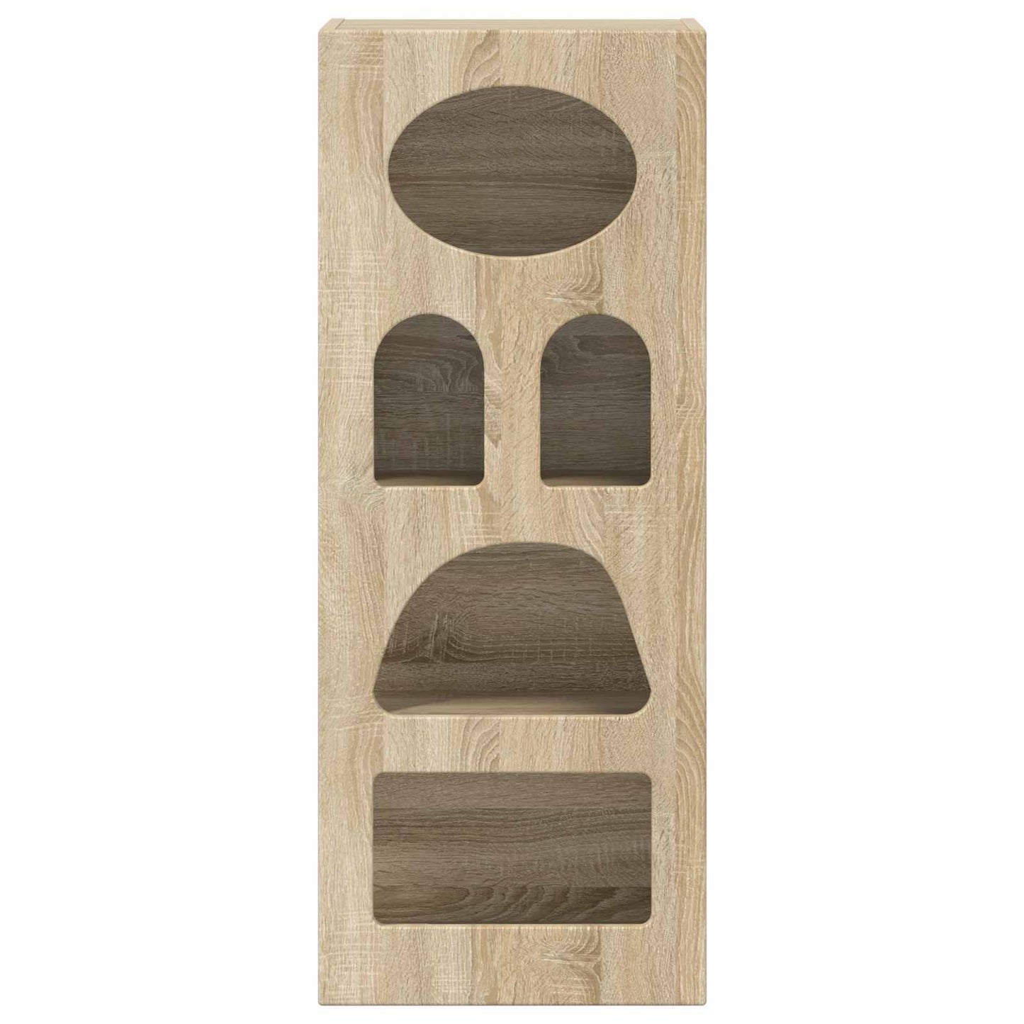 vidaXL Sideboard ELST Sonoma Oak 40 x 35 x 100.5 cm Engineered Wood 6