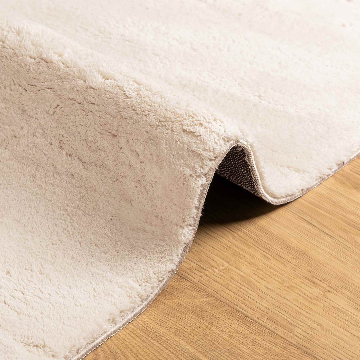 vidaXL Medium Pile Soft and Washable Rug HUARTE Beige 80 x 300 cm 6