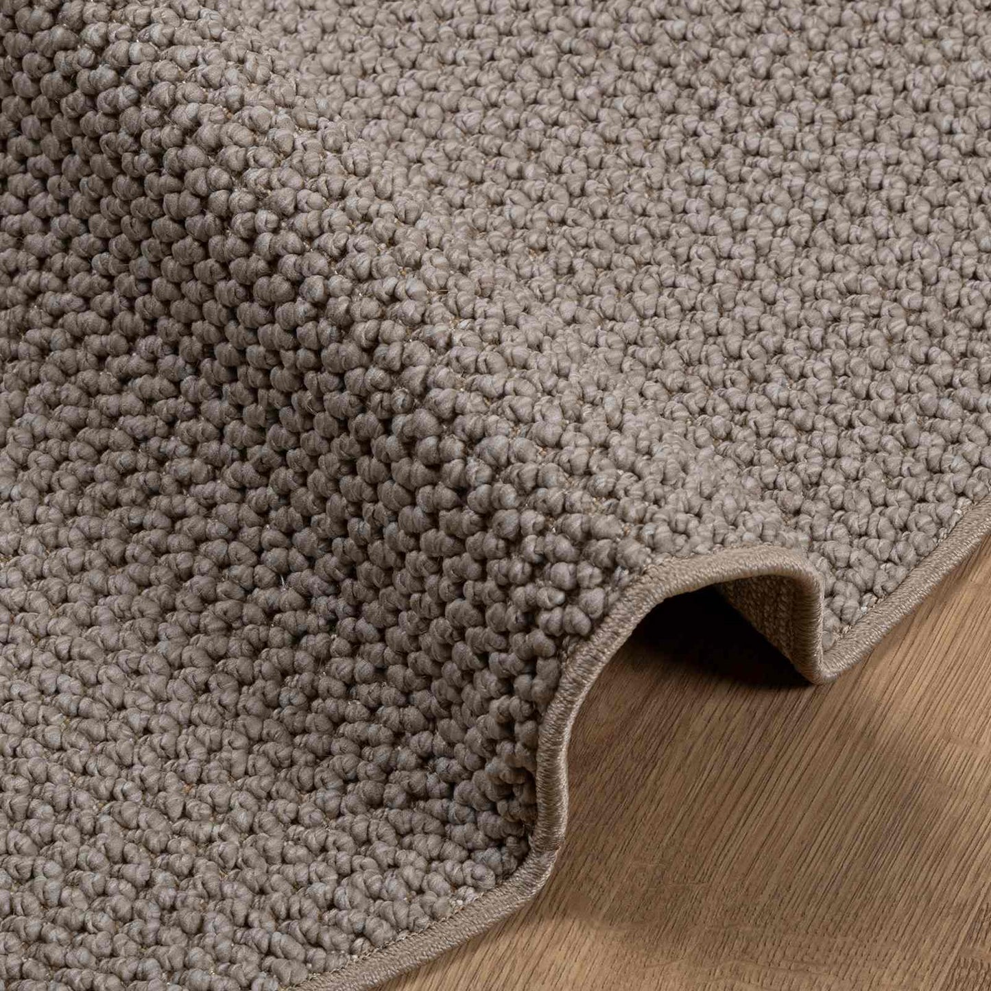 vidaXL Indoor Rug LUGO Cream and Taupe Ø 160 CM Polyester 6