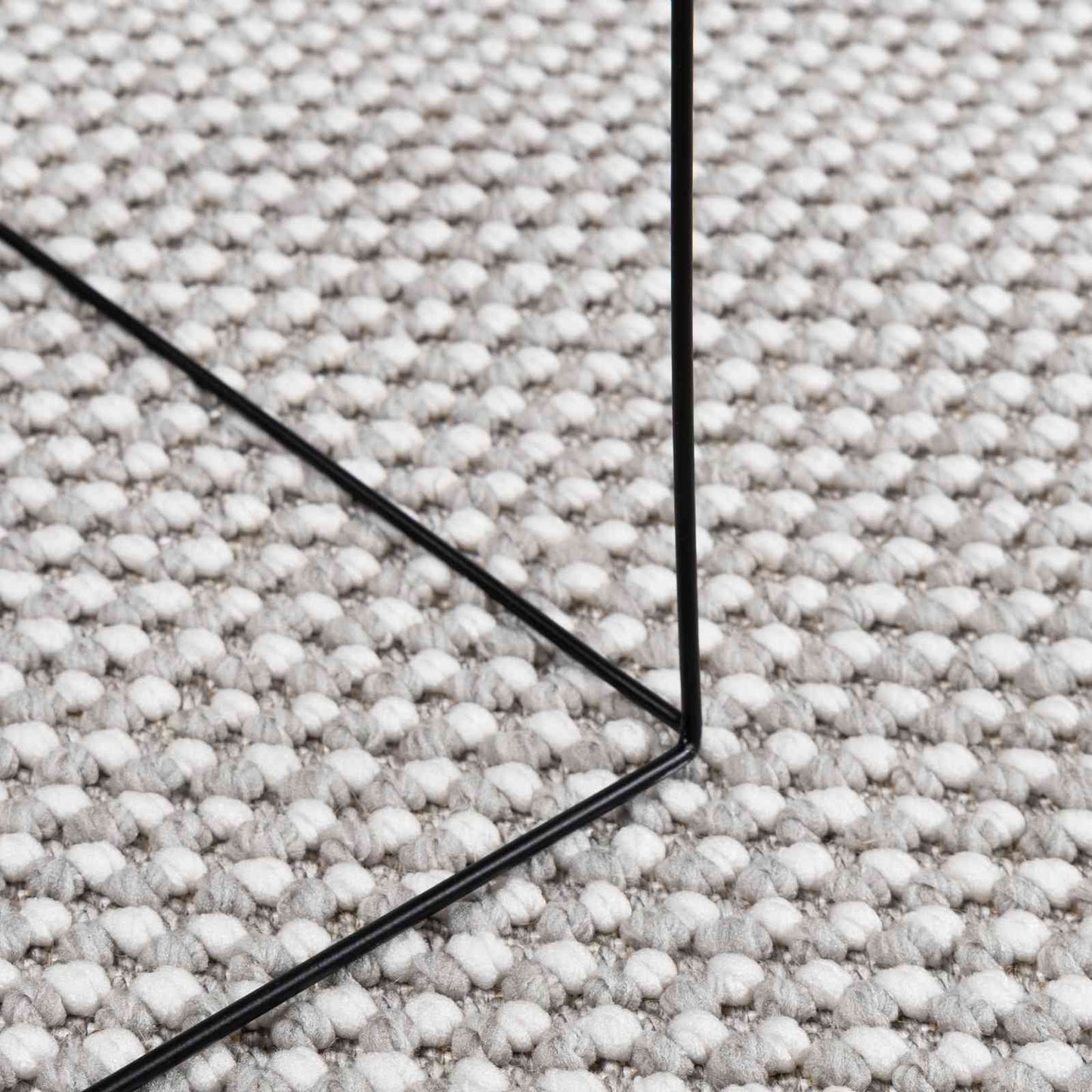 vidaXL Indoor Rug LUGO Cream and Grey 120 x 170 cm Polyester 6
