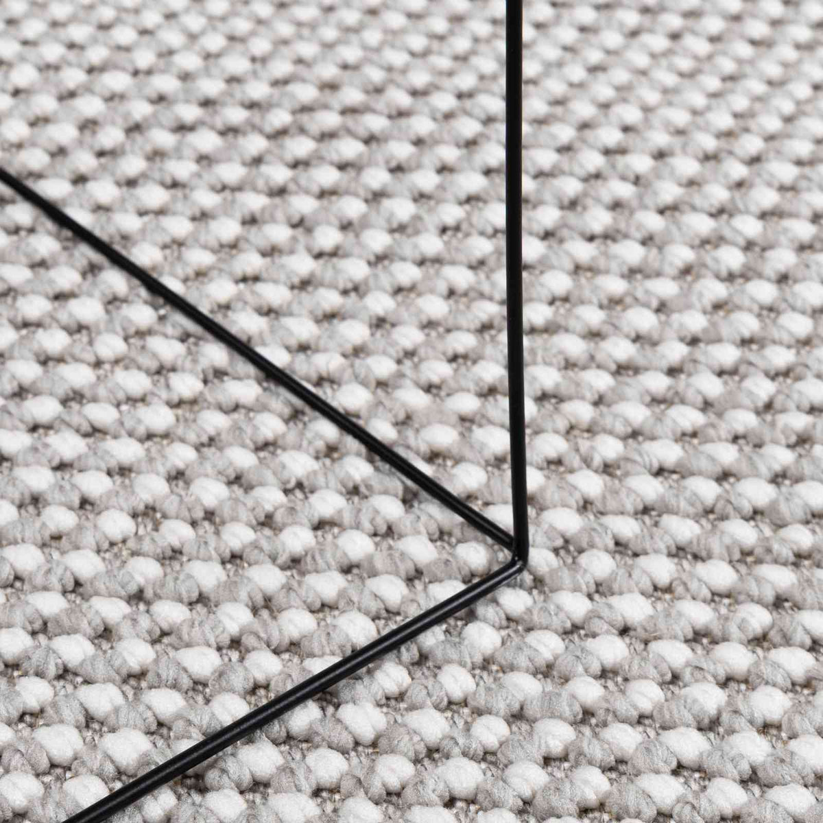 vidaXL Indoor Rug LUGO Cream and Grey Ø 160 CM Polyester 6