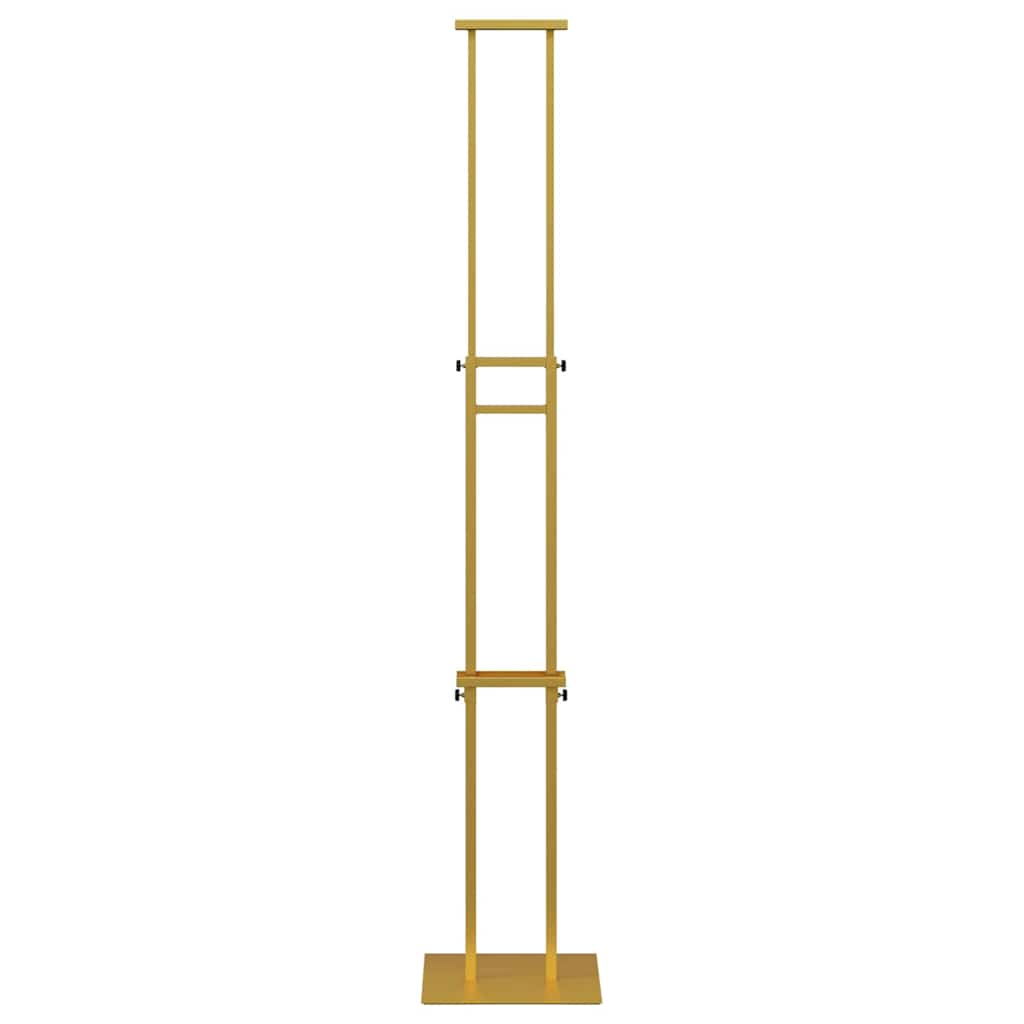 vidaXL Trade Show Displays 2 pcs Gold 30 x 23.5 x 210 cm Steel 6