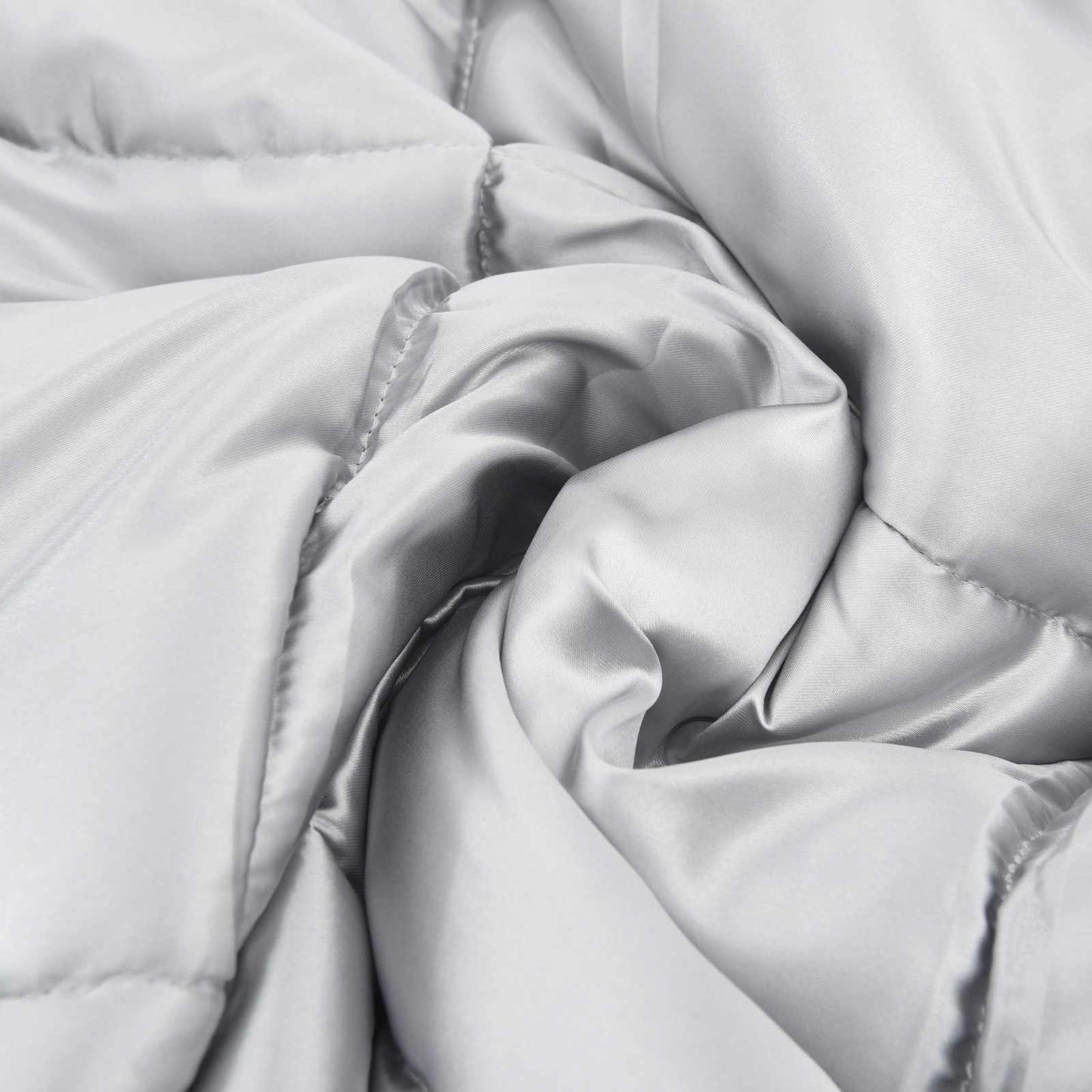 vidaXL Winter Duvet 220 x 260 cm 450 gsm Silver 6