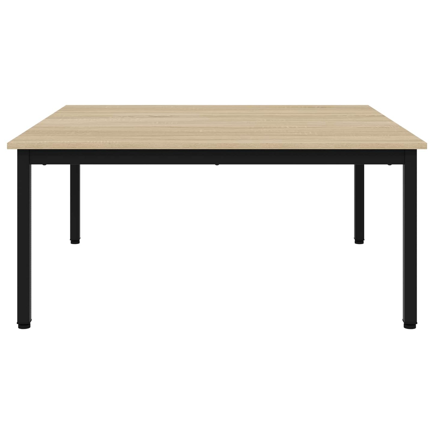 vidaXL Coffee Table Sonoma 100 x 100 x 45 cm Engineered Wood 6