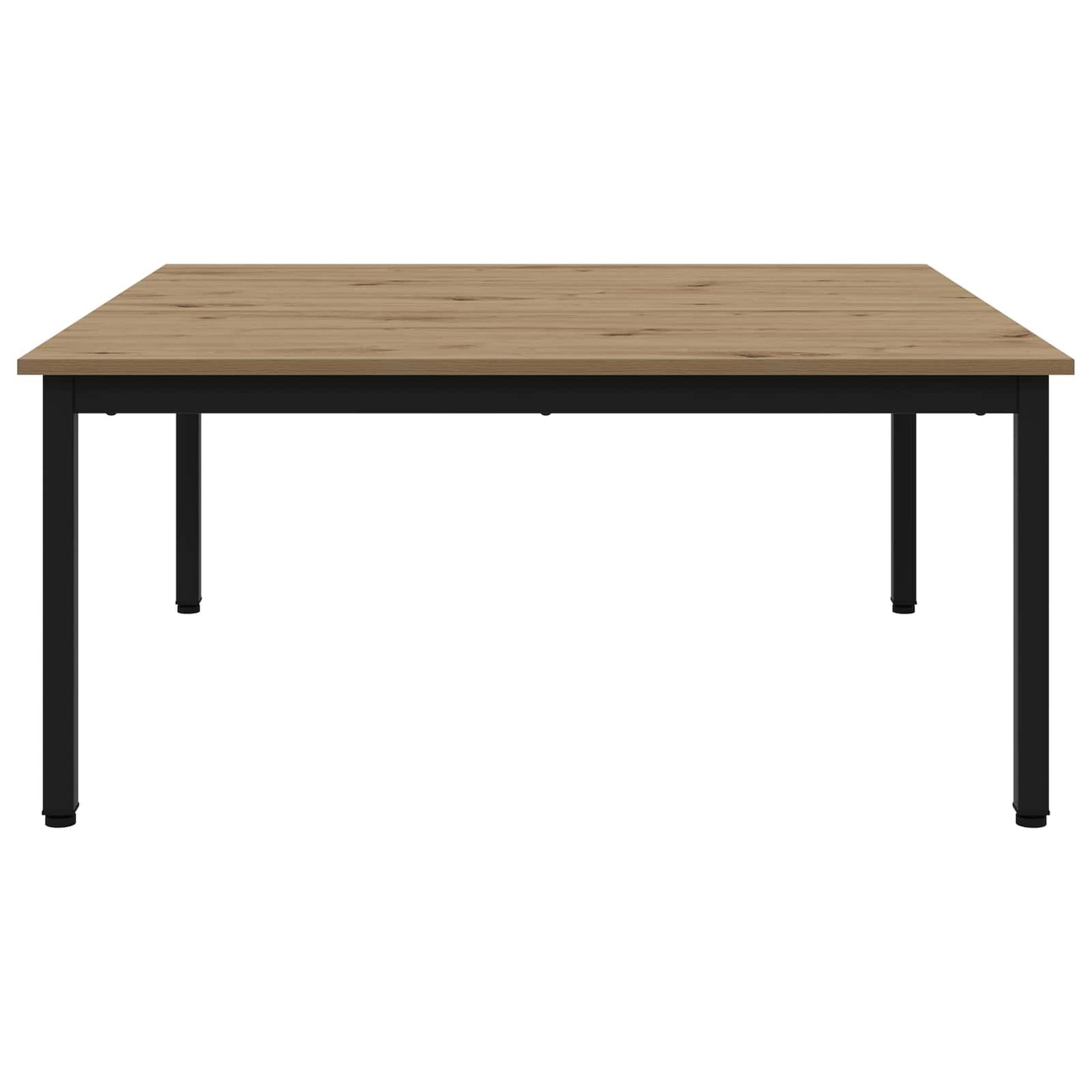 vidaXL Coffee Table Artisian Oak 100 x 100 x 45 cm Engineered Wood 6