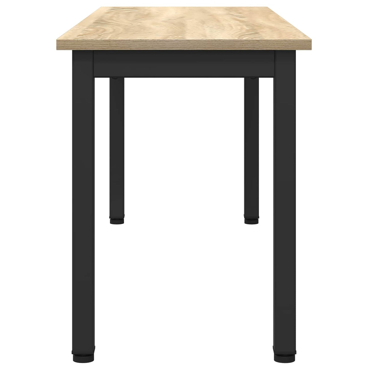 vidaXL Bench Sonoma 110 x 35 x 45 cm Engineered Wood 6