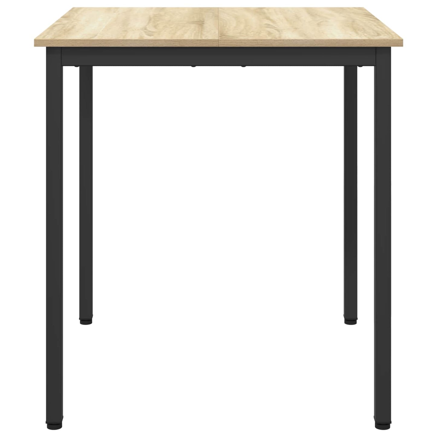 vidaXL Dining Tables 70 x 70 x 75 cm Engineered Wood Sonoma Oak Square 6